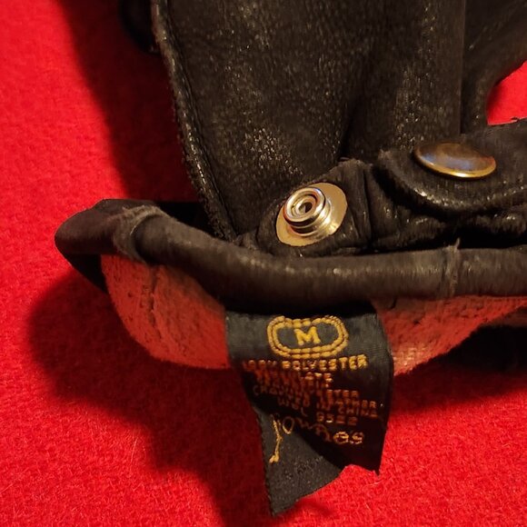 Leather gloves, size medium - Picture 4 of 4